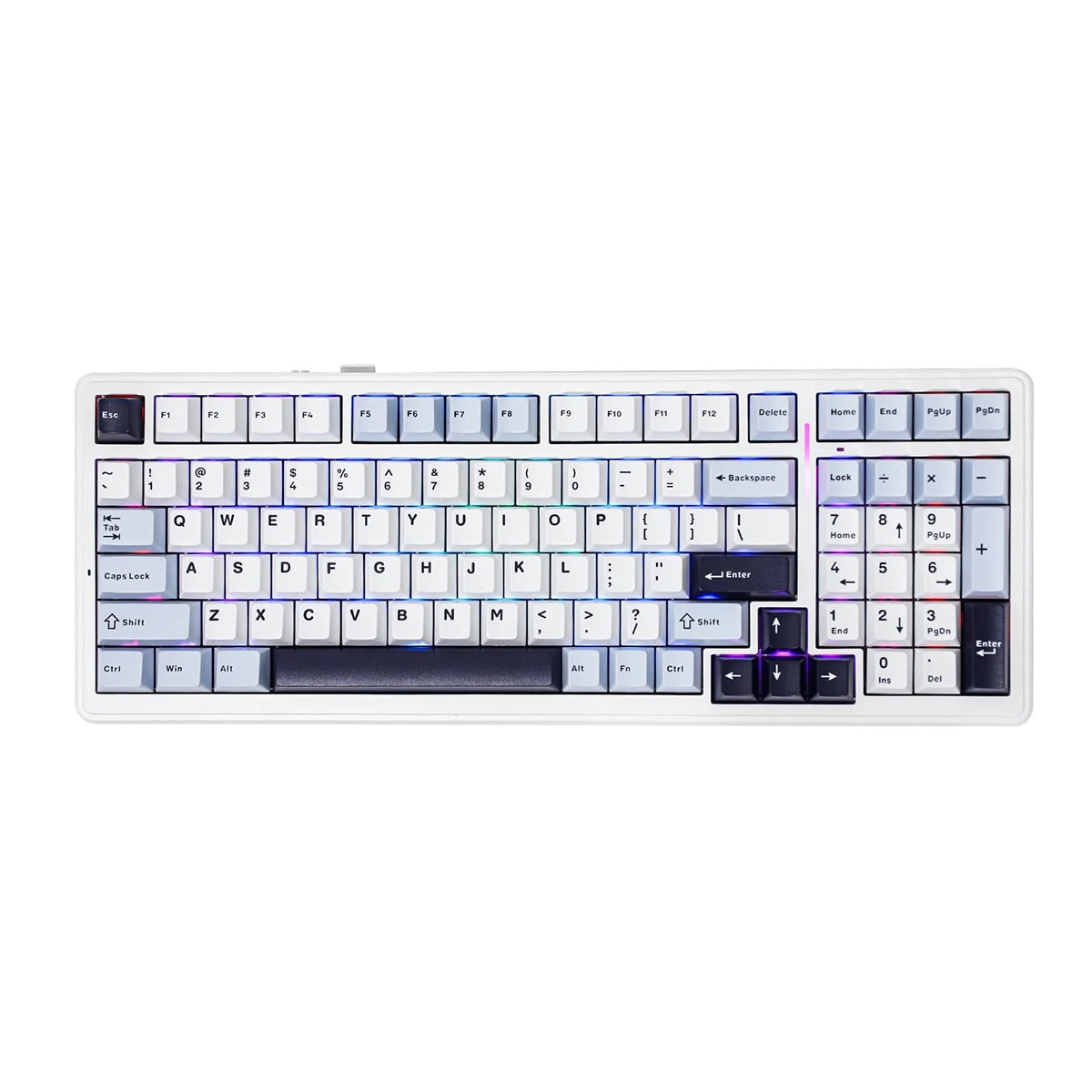 EPOMAKER F99 Blue White Black Klavye - Laptop.Com.TR