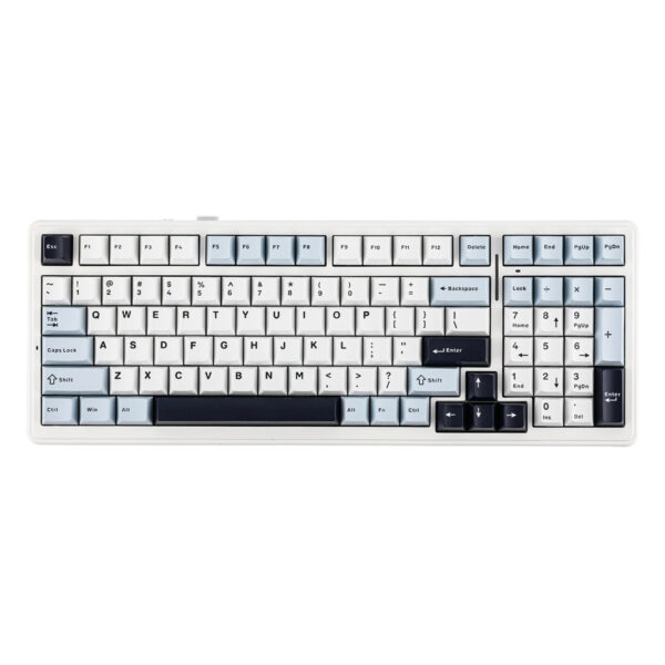 Epomaker X Aula F99 Blue White Black Leobog Greywood V3 Switch Rgb Kablosuz Hotswap Mekanik Gaming Klavye 2