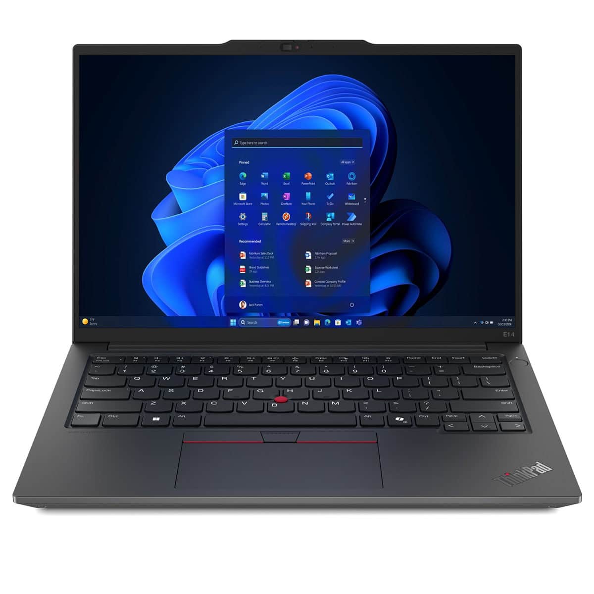 Lenovo Thinkpad E14 G6 Intel Core Ultra 7 155h 16gb Ddr5 512gb Ssd 14 Inç Wuxga Ips W11 Pro Laptop (21m7008vtx) 1