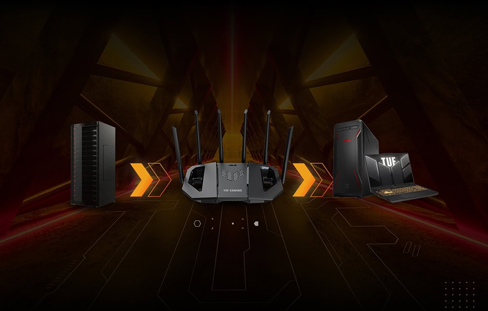 ASUS TUF-BE6500 Kablosuz Router H15