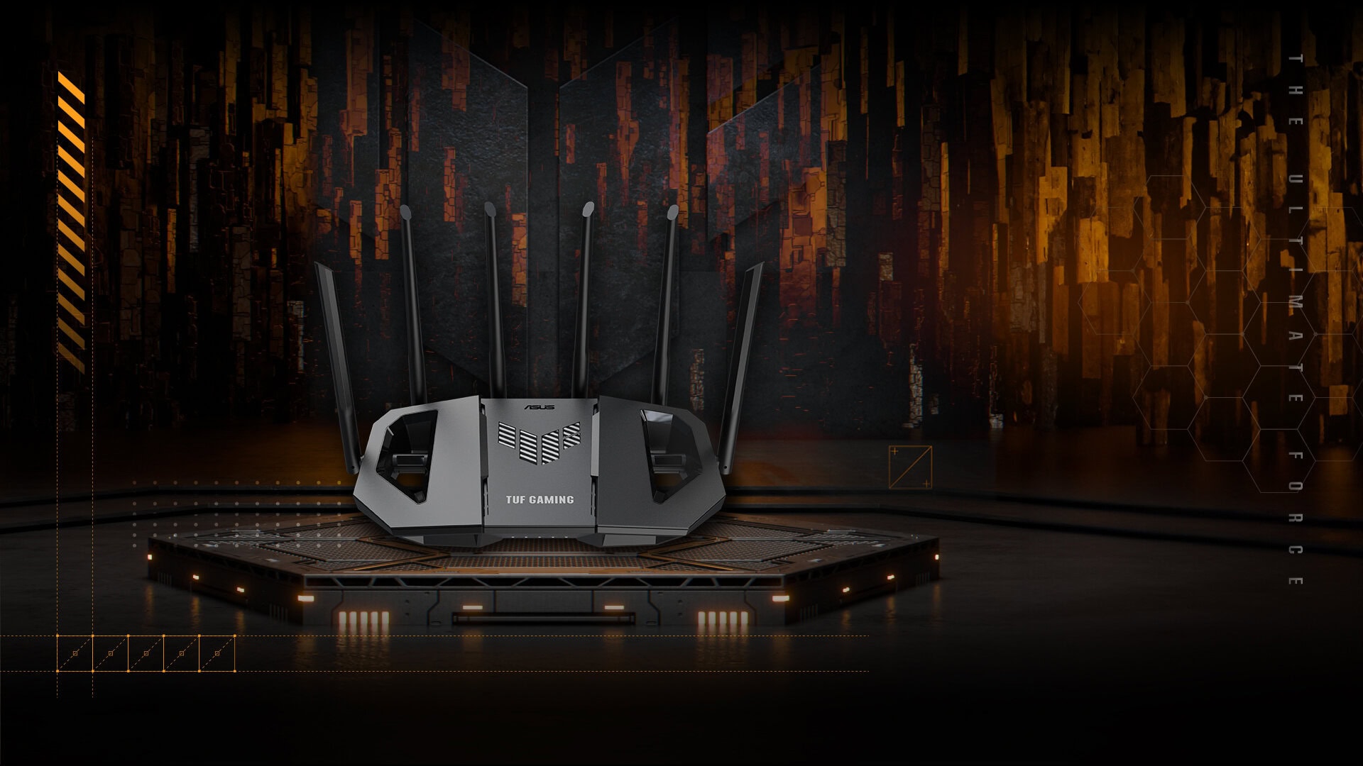 ASUS TUF-BE6500 Kablosuz Router H2