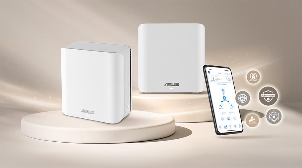 ASUS ZenWiFi BD4 ASUS ZenWiFi BD4 Mesh Sistemi H2