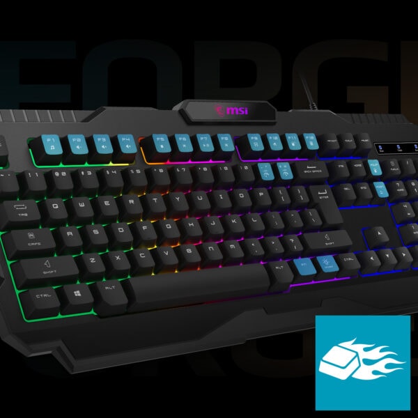 MSI FORGE GK100 TR Gaming Klavye h3