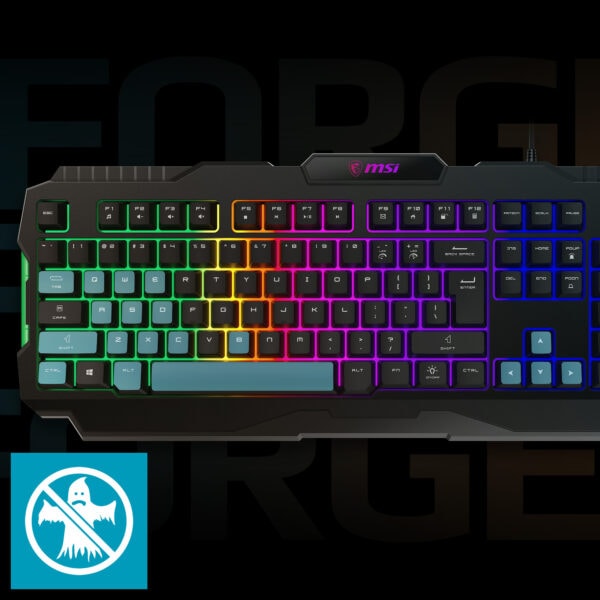 MSI FORGE GK100 TR Gaming Klavye h4