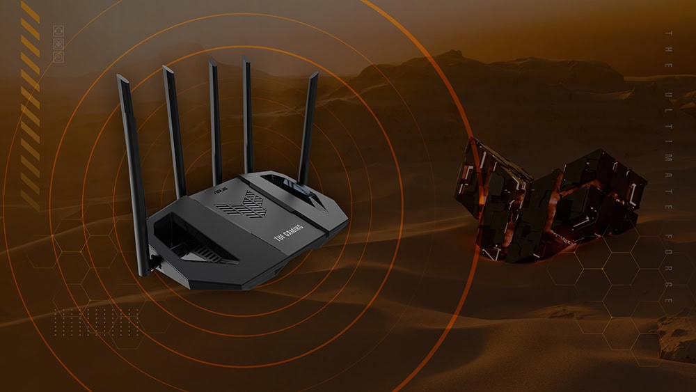 ASUS TUF-BE6500 Kablosuz Router H7