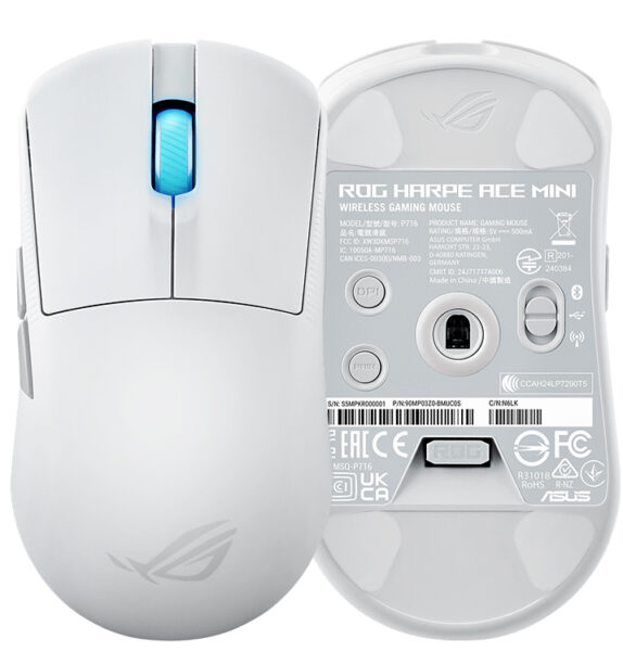 ASUS ROG Harpe Ace Mini Beyaz Gaming Mouse H10