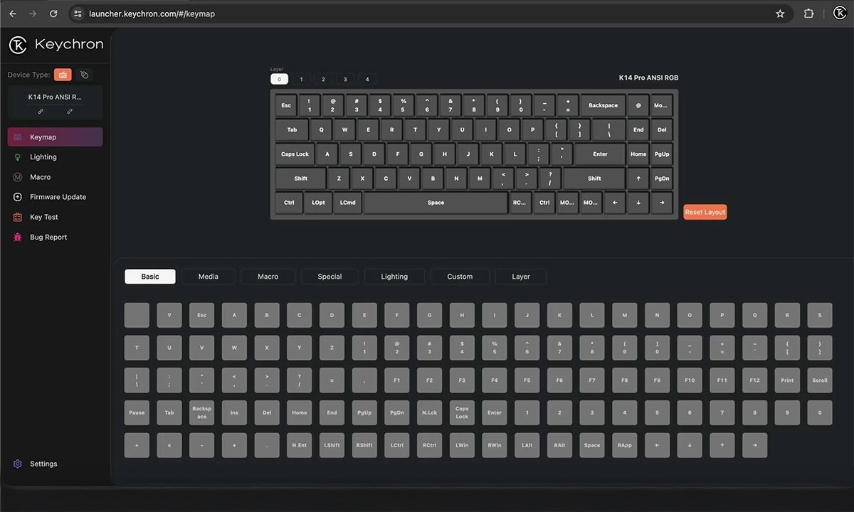 QMK & Launcher ile programlayın.