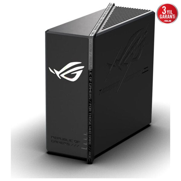 - Yüksek performanslı ASUS ROG oyun kasası, şık ve dayanıklı tasarımıyla dikkat çekiyor.