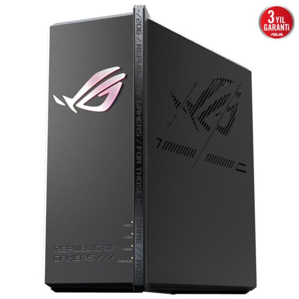 Yüksek performanslı ASUS ROG oyuncu bilgisayarı kasası, modern tasarım ve gelişmiş soğutma özellikleriyle gaming deneyimini yükseltir.