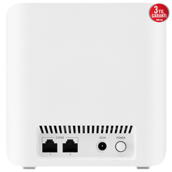 Asus Zenwifi Bd4 Ax3600 Dual Band Wifi 7 Aimesh Kablosuz Mesh Sistemi (beyaz İkili Paket) 5