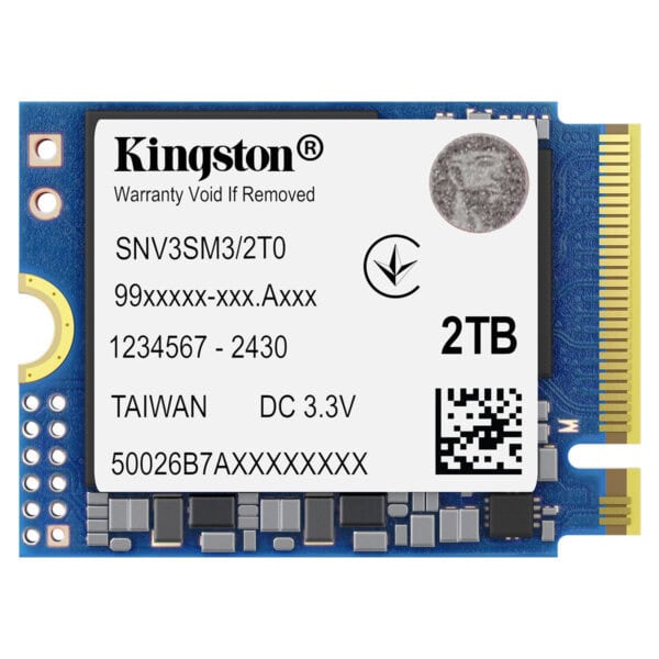 Kingston Nv3 2tb Nvme Pcie 4.0 Okuma 6000mb 5000mb Yazma M.2 Ssd (snv3sm32t0) 2