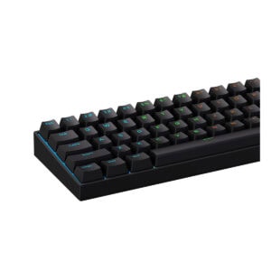 Mchose Ace 60 Pro Black ` Hall Effect Ice Blue Manyetik Switch Rgb Hotswap Mekanik Gaming Klavye Ace60 3a 3
