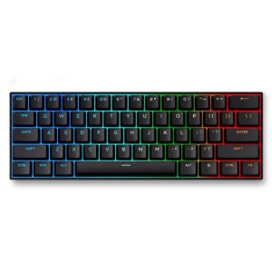 Mchose Ace 60 Pro Black ` Hall Effect Uranus Manyetik Switch Rgb Hotswap Mekanik Gaming Klavye Ace60 6a 1