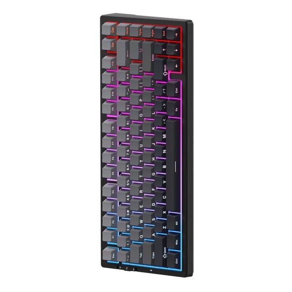 Mchose G75 Pro Black Cabbage Tofu V3 Switch Rgb Kablosuz Hotswap Mekanik Gaming Klavye (mc G75 5) 1