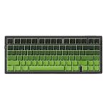 MCHOSE G75 Pro Black Green %75 Cabbage Tofu Switch RGB Kablosuz Hotswap Mekanik Gaming Klavye (MC-G75-20)