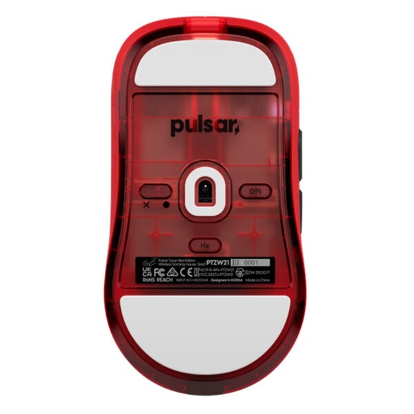 Pulsar Tenz Signature Red Edition 8k Hz Xs 1 Sensor Kablosuz Simetrik Gaming Mouse Ptzw22 4
