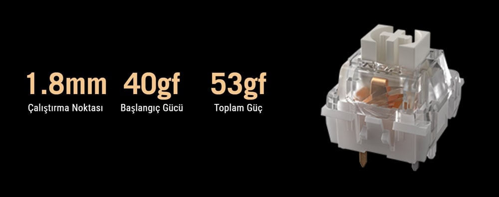 ASUS ROG Strix Scope II 96 Beyaz NX Snow Switch Mekanik Gaming Klavye h11