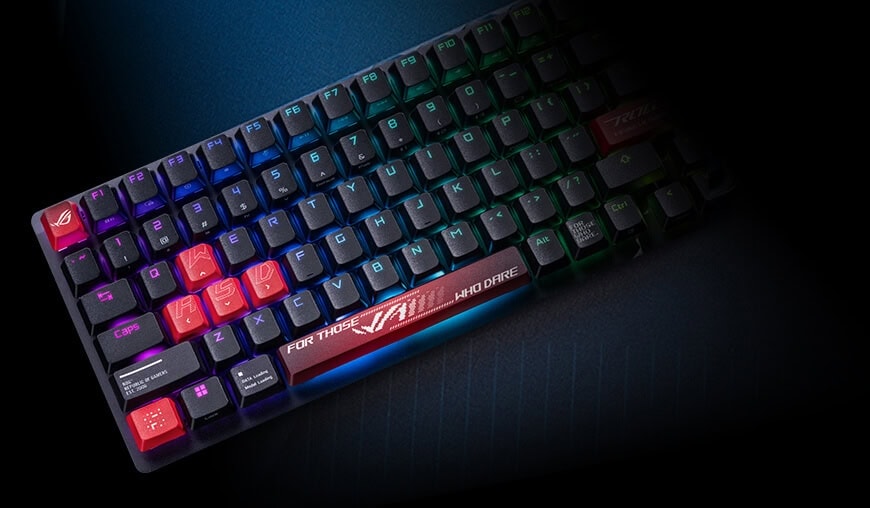 ASUS ROG Dye-Sub PBT Keycap Set H2