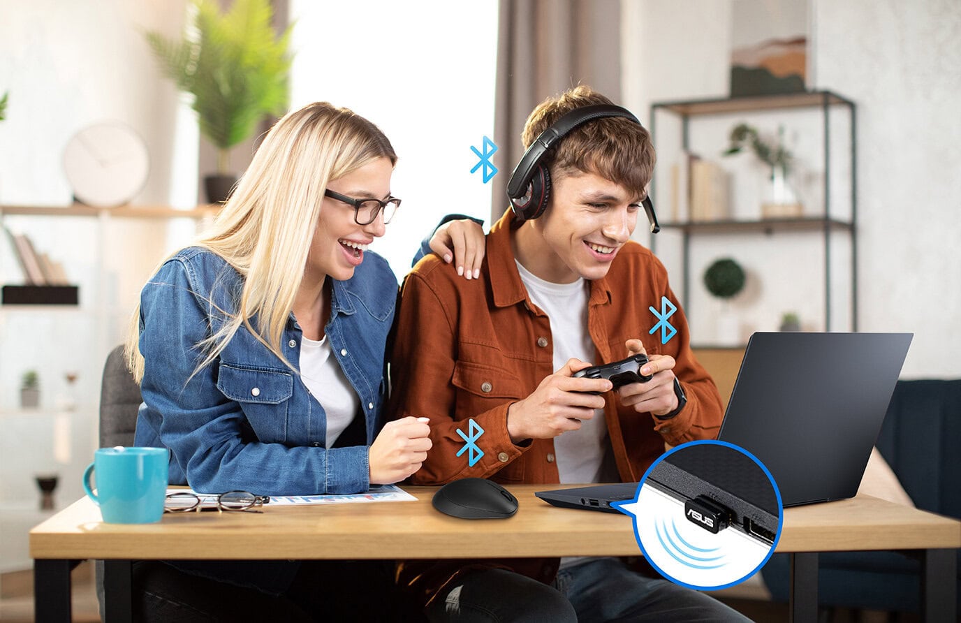 ASUS USB-BT540 Bluetooth 5.4 USB Adaptör h2