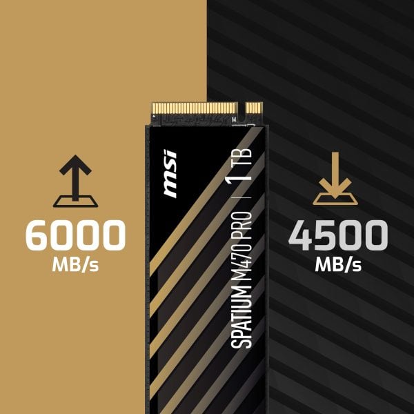 MSI SPATIUM M470 PRO 1TB M.2 SSD H2
