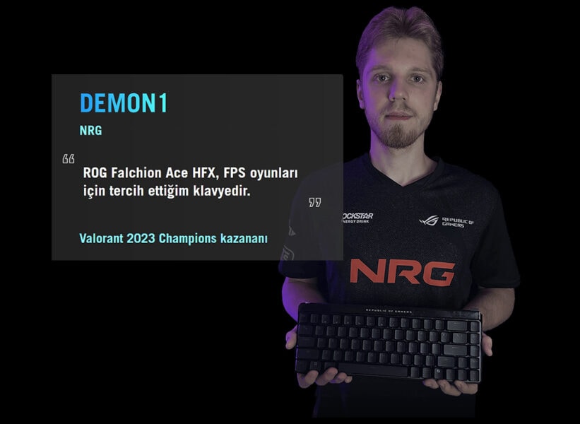 ASUS ROG Falchion Ace HFX Gaming Klavye H3
