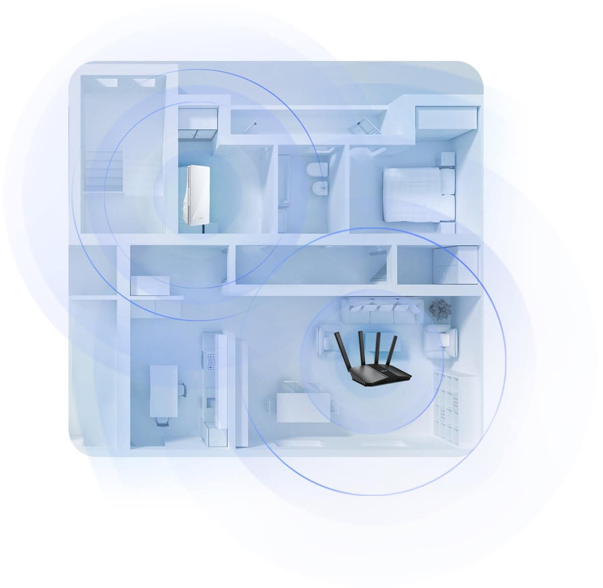 ASUS RP-BE58 BE3600 Menzil Genişletici h3