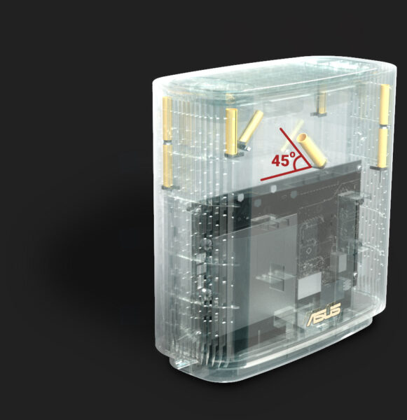 ASUS ZenWiFi XT8 AX6600 Dual-Band Mesh Sistemi h14