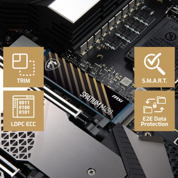 MSI SPATIUM M450 V1 1TB M.2 SSD H4