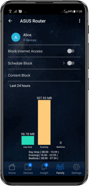 ASUS ZenWiFi XT8 AX6600 Dual-Band Mesh Sistemi h6