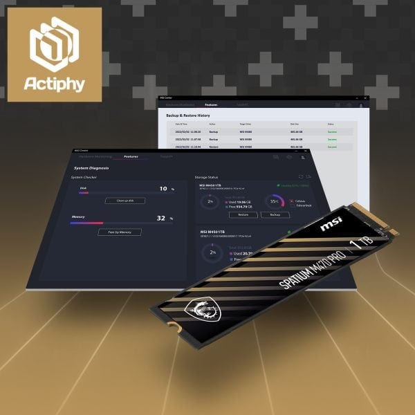 MSI SPATIUM M470 PRO 1TB M.2 SSD H7