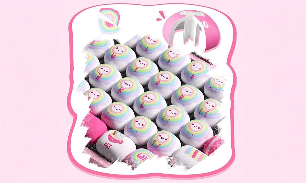 PBT Dye-Sub MOG Profil Tuş Başlıkları