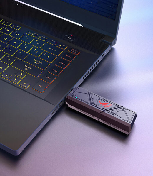 ROG USB-BE92 ASUS ROG USB-BE92 BE6500 Tri-Band WiFi7 USB Adaptör h8