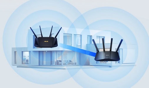 ASUS RT-BE82U BE6500 Extendable Router h9