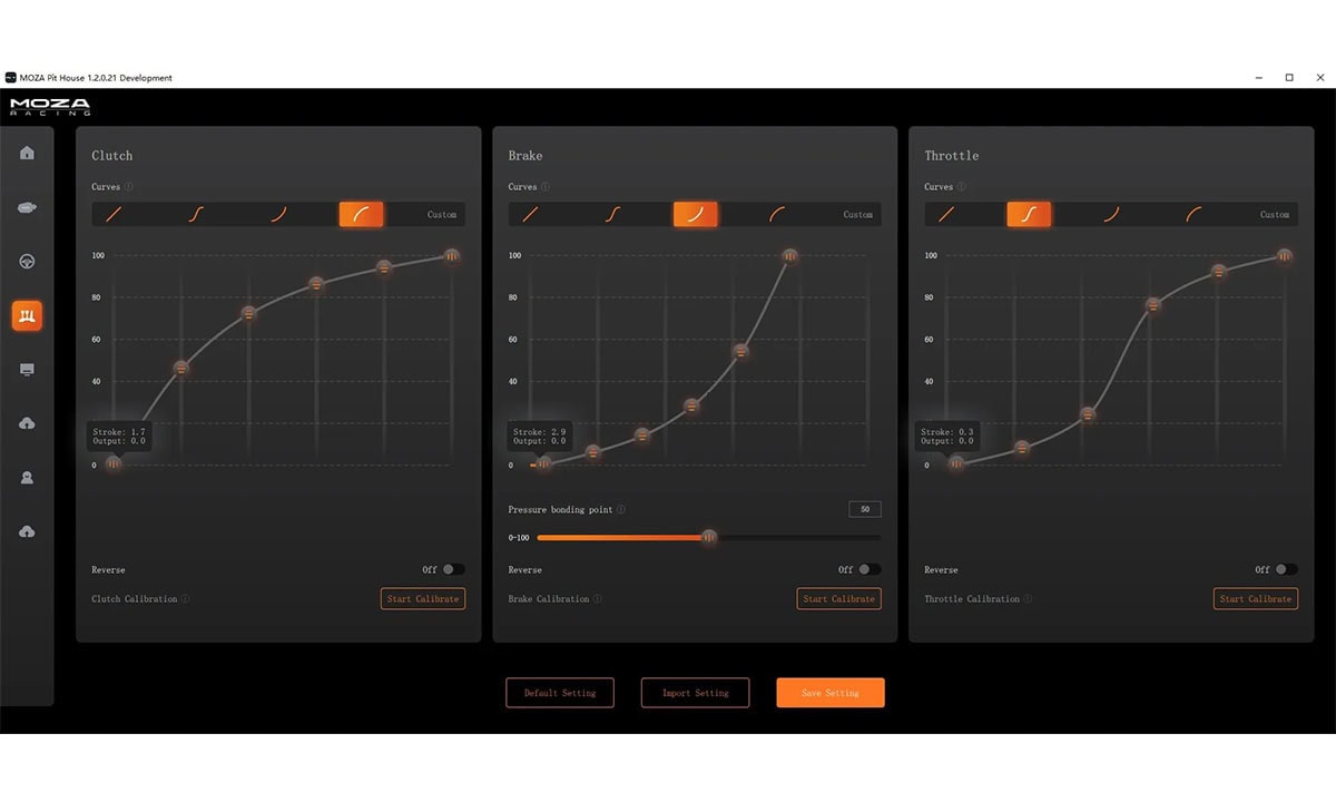 Pedal Çıkış Eğrisi Ayarı