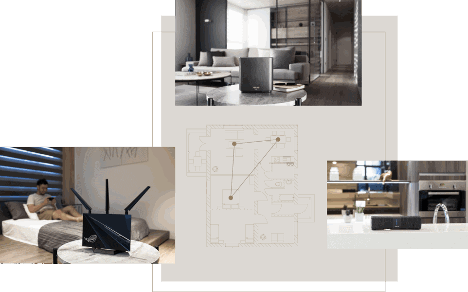 ASUS ZenWiFi XT8 AX6600 Dual-Band Mesh Sistemi h11