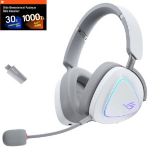Asus Rog Delta Ii Beyaz Kablosuz Gaming Kulaklık 1