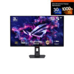 ASUS ROG Strix OLED XG32UCDS 31.5 inç 165Hz 0.03ms 4K UHD Adaptive Sync QD-OLED Gaming Monitör