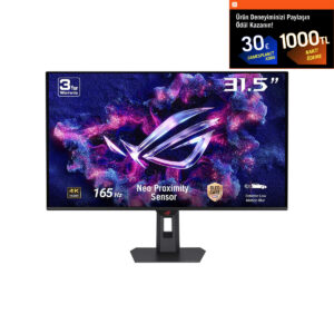 Asus Rog Strix Oled Xg32ucds 31.5 Inç 165hz 0.03ms 4k Uhd Adaptive Sync Qd Oled Gaming Monitör 1