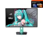ASUS ROG Strix XG27ACMEG-G Hatsune Miku Edition 27 inç 260Hz 0.3ms 2K QHD Adaptive Sync Fast IPS Pivot Gaming Monitör