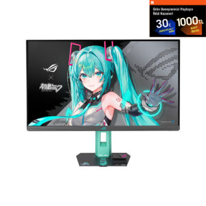 Asus Rog Strix Xg27acmeg G Hatsune Miku Edition 27 Inç 260hz 0.3ms 2k Qhd Adaptive Sync Fast Ips Pivot Gaming Monitör 1