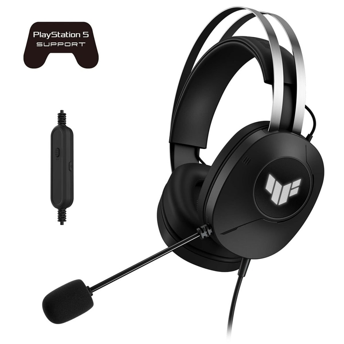 Asus Tuf Gaming H1 Gen Ii V2 7.1 Surround Siyah Gaming Kulaklık 1