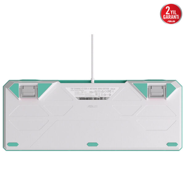 Asus Tuf Gaming K3 Gen Ii Hatsune Miku Edition Red Switch Rgb Türkçe Mekanik Gaming Klavye 7