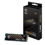 MSI SPATIUM M450 V1 500GB NVMe PCIe Gen4 x4 Okuma 3000MB - Yazma 2000MB M.2 SSD