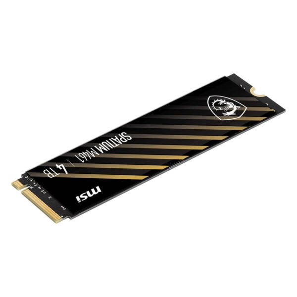 Msi Spatium M461 4tb Nvme Pcie Gen4 X4 Okuma 5000mb Yazma 4200mb M 2 Ssd 4
