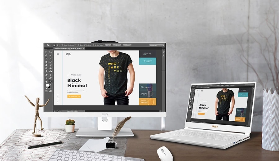 MSI MODERN AM242P 12M-1891XTR All In One Bilgisayar H13