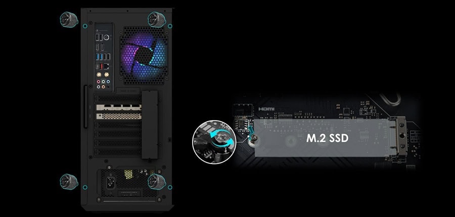 MSI MPG INFINITE X2 14NUF7-449EU Masaüstü Bilgisayar h19