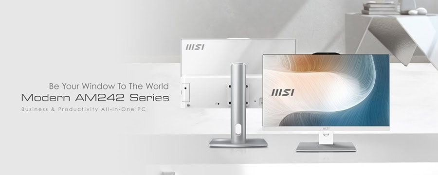 MSI MODERN AM242P 12M-1891XTR All In One Bilgisayar H2
