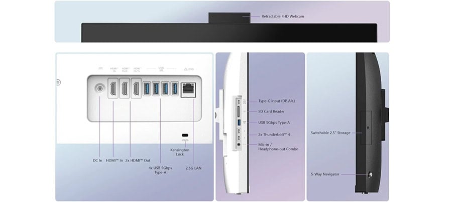MSI MODERN AM273QP AI 1UM-241XTR All In One Bilgisayar H35