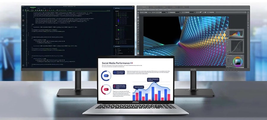 MSI MODERN 15 F13MG-631XTR FreeDos Laptop H9