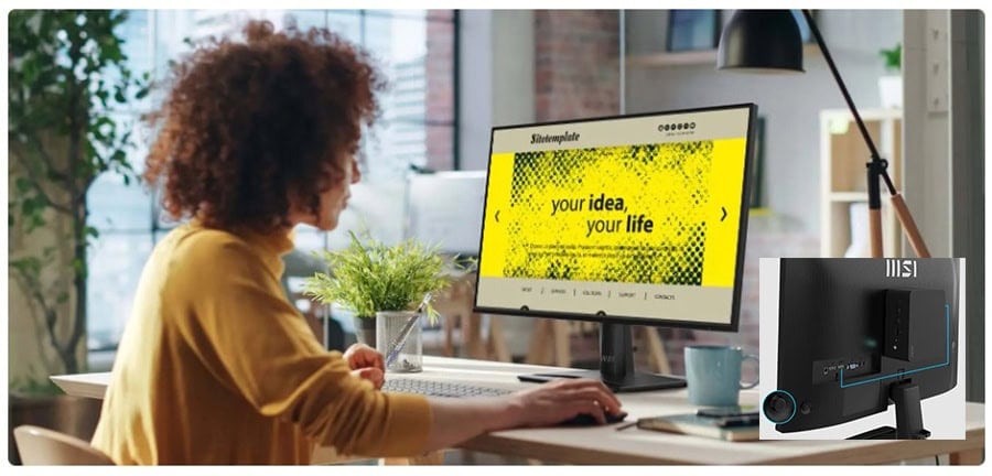 MSI PRO MP252 E2 Gaming Monitör H9